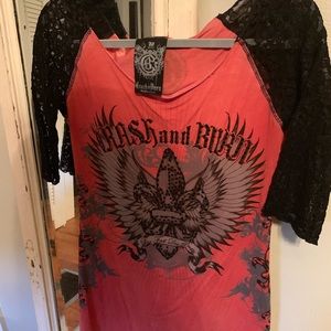 Miss Me 3/4 length top